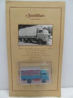 ENS28008 Mini Car 1:87 IFA W 50 LKW mit Plane 5 Jahre Interessengemeinschaft