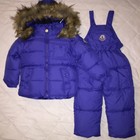 NEW Boy's Duck Down SNOWSUIT, Size: 2T