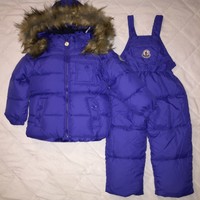 NEW Boy's Duck Down SNOWSUIT, Size: 3T