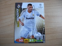 Karim Benzema Real Madrid Originalautogramm.