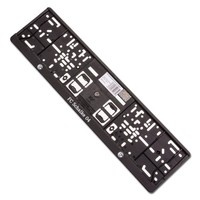 S04 Schalke 04 - Kennzeichenverstärker - Nummernschild Halter Auto