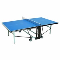 Wetterfeste DONIC Tischtennisplatte OUTDOOR ROLLER 1000 blau / NEU