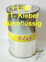 1 Liter Tischtenniskleber Tischtennis Kleber Frischkleber NEU