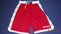 Original Spalding Basketballhose/Shorts rot/weiß in Gr. S