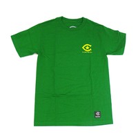 CENTRAL SKATEBOARDS T-Shirt Futbol kelly green Größe S