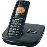 Gigaset A510A Schnurlostelefon (beleuchtetes Display) AB, DECT ECO scwarz