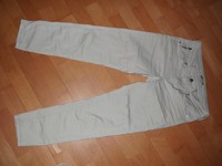 ORSAY schmale 7/8-Hose hellgrau Gr. 38