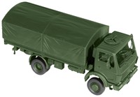 Roco H0 05032 Minitank Bausatz "LKW Mercedes Benz 1017 A" der BW 1:87 NEU + OVP