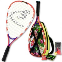 Speedminton® S-Junior Set Speed Badminton Schläger Federball Bälle Tasche Kinder