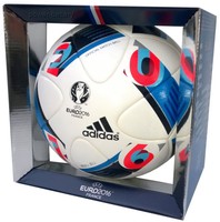 ADIDAS BEAU JEU EURO 2016 OMB FRANKREICH MATCHBALL SPIELBALL AC5415 +GESCHENKBOX