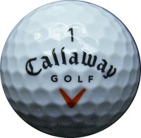 100 Callaway HX Hot Golfbälle im Netzbeutel AA/AAAA Lakeballs HXHot Bälle