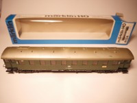 DB Bye Personenwagen passenger car #2, Märklin Marklin #4134 1:87 H0 boxed Kabel