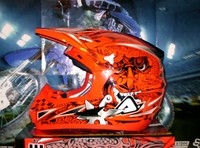 ACERBIS MX Helm Crosshelm Enduro Quad NEU Quad Gr.L Redsnake Honda Husqvarna Rot