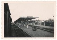 Foto Bahnhof Belfort Frankreich Wehrmacht Frontzug Dampflok Eisenbahn ... 1940