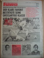 FUWO 27- 2.7. 1974 * DDR-Niederlande 0:2- Brasilien 0:1 BRD-Schweden 4:2-Jug 2:0