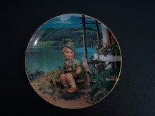 Danbury Mint Hummel Calendar Plate Collection " Carefree Days " June