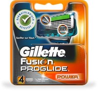 Gillette Fusion ProGlide Power Rasierklingen, 4er-Pack, Original Klingen neu/OVP