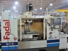 '04 Fadal Vmc 4020Ht Cnc Mill Vertical Machining Center Ct40 Cnc Mp 10,000 rpm