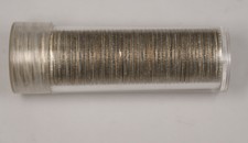 1963 Roosevelt Dime Bu Roll 50 Silver Coins