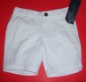 TOMMY HILFIGER Toddler Girl's WHITE SHORTS Flag Logo SIZE 2T NWT msrp $34