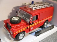 1/43 Cararama Land Rover Serie III 109 Feuerwehr