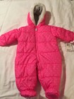 Carters Infant Girls Quilted Snow Suit Sz 0-3 Mth NWT