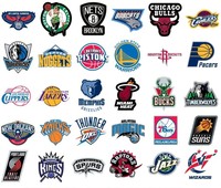 NBA Sticker / Aufkleber - Basketball - Teamlogo - Alle Teams