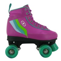 No Fear Retro Quad Damen Rollschuhe Disko Roller Skates Diskoroller