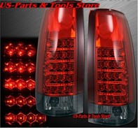 Chevrolet Pickup Silverado Tahoe Suburban GMC LED Rückleuchten rot smoke 88 - 99