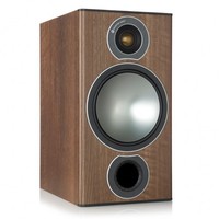 MBILDSCHIRMONITOR AUDIO BRONZE 2 WALNUT PAAR VON LAUTSPRECHERN REGAL