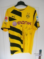 Trikot Borussia Dortmund Ramos Nummer 20 Größe L Matchworm? mit Autogrammen top