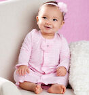 Mud Pie Pink Layette Take Me Home Bamboo Convertible Sleep Gown- Shower Gift!