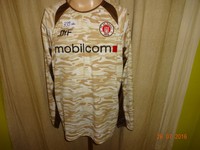 FC St.Pauli DoYou Football Langarm DFB Pokal Trikot 2005/06 "mobilcom" Gr.XXL