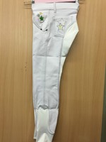Esperado Jugend Reithose Star weiß Vollbesatz Gr. 128