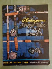 NICE VINTAGE 1963 Shakespeare FISHING RODS CATALOG 