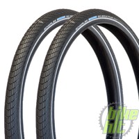 2x Schwalbe Big Apple Plus Reifen Reflex Greenguard Pannenschutz 20" 26" 28" 