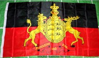Königreich Würtemberg Fahne "Furchtlos und Treu" Fan Flagge Schwaben Neckar