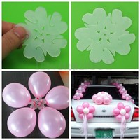 40x Schnellverschlüss Ballonclip Pflaumenblüte Hochzeit Party Geburtstag Feiern