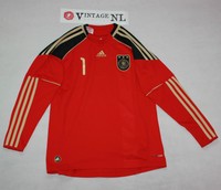 ADIDAS DEUTSCHLAND DFB TORWART TRIKOT  MANNSCHAFT 2009 NO 1 ADLER KINDER GR 152