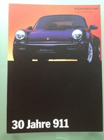 Porsche 911 (964) Prospekt 30 Jahre 911,100% Original , NEU,deutsch,prospectus 