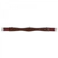 Ledergurt soft, Elast Kavalkade 14301 Schwarz Braun 120 - 140 cm Leder Gurt soft