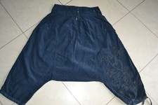 DESIGUAL NEUF VÊTEMENT FEMME SAROUEL BLEU SIZE 36 / S
