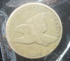 1858 Ll Flying Eagle Cent - Vg - K199
