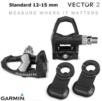 Garmin Vector 2 Pedal Pedals Set Powermeter 12-15mm USB Ant Cycling Bike Bicycle
