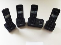 Philips D205 Quattro Schnurlostelefon schwarz (W14-IO9046)