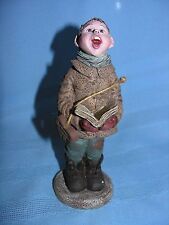 1992 Sarahs Attic Resin Figurine Choir Boy Singer Victorian Era Dress #606