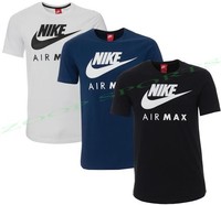Nike New men's Air Max Logo Crew Cotton T-Shirt Tee All Size