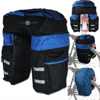 Fahrrad Gepäcktasche Satteltasche Fahrradtasche Rucksack Tasche Gepäckträger NEU