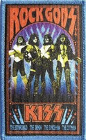 KISS AUFBÜGLER / EMBROIDERY PATCH # 47 ROCK GODS - AUFNÄHER