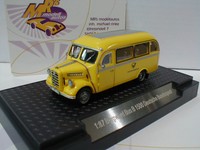 NPE Showcars NA99079 # Borgward Bus B 1500 " Deutsche Bundespost " gelb 1:87 NEU